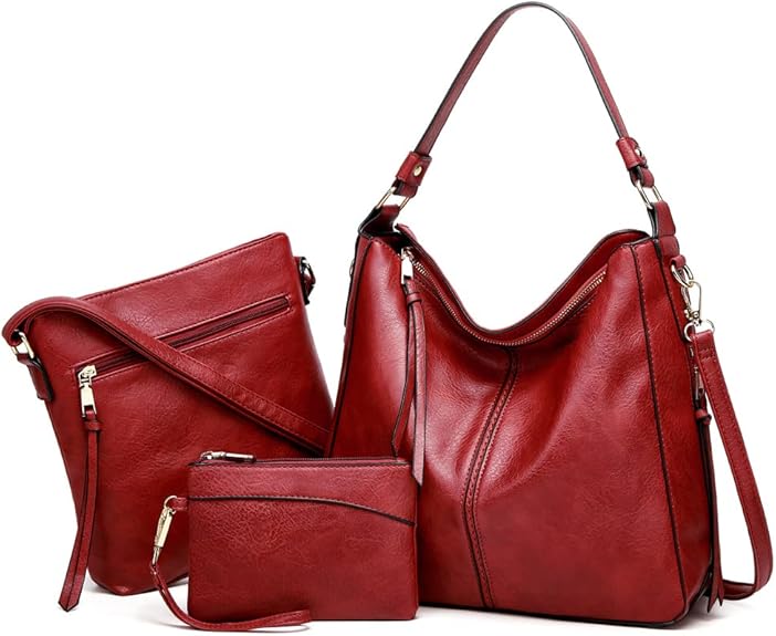 Luxury 3-Piece Hobo Bag Set (SPECIAL BLACK FRIDAY DEAL)