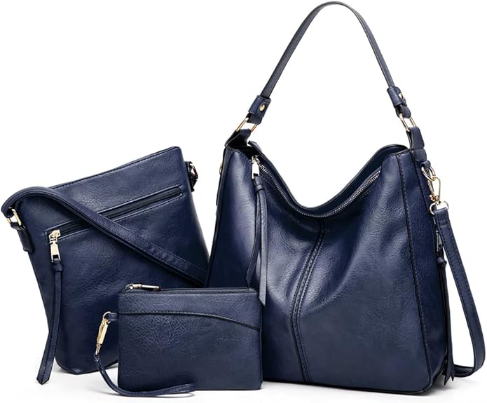 Luxury 3-Piece Hobo Bag Set (SPECIAL BLACK FRIDAY DEAL)